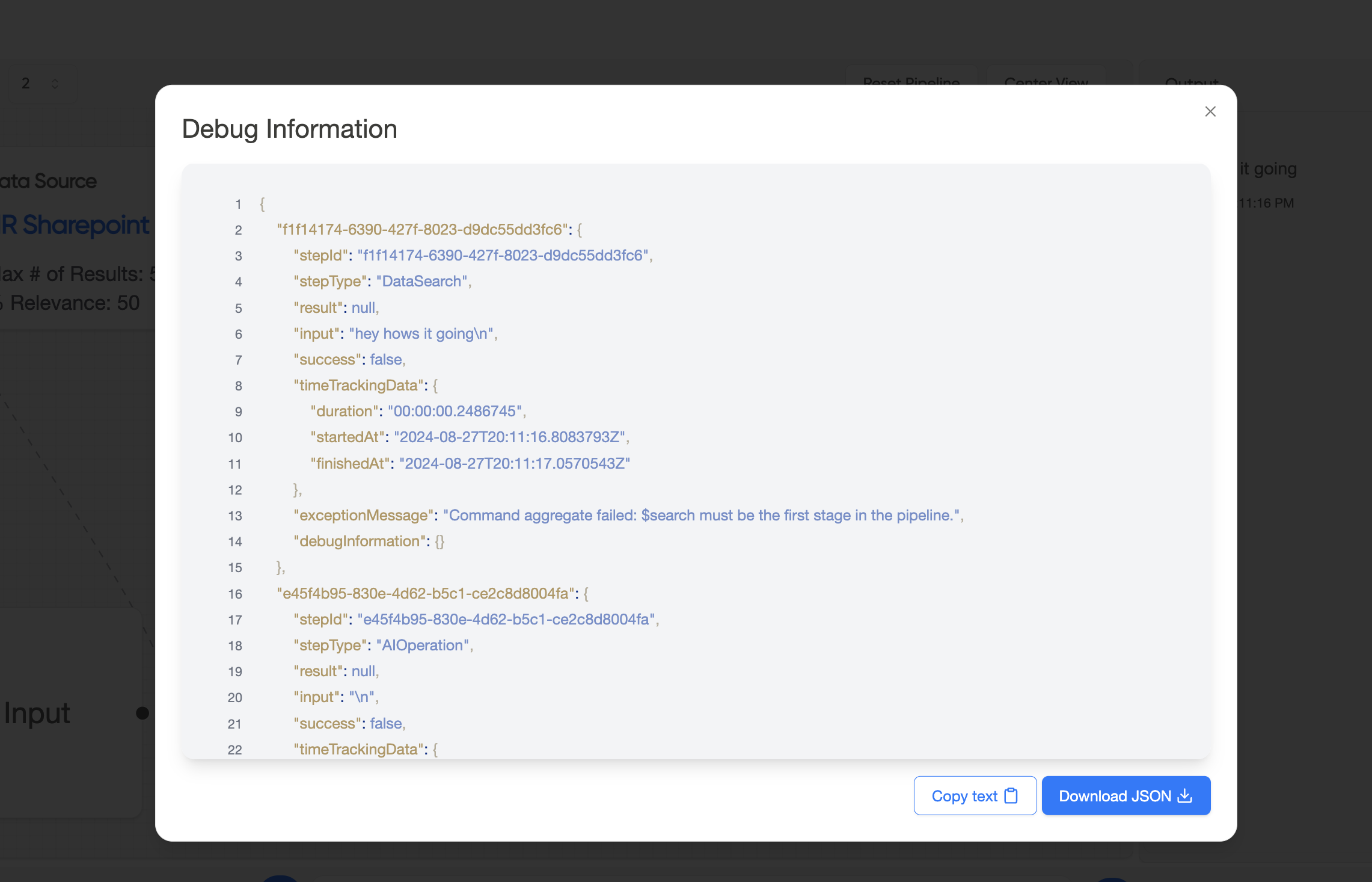 Debugging A Agent