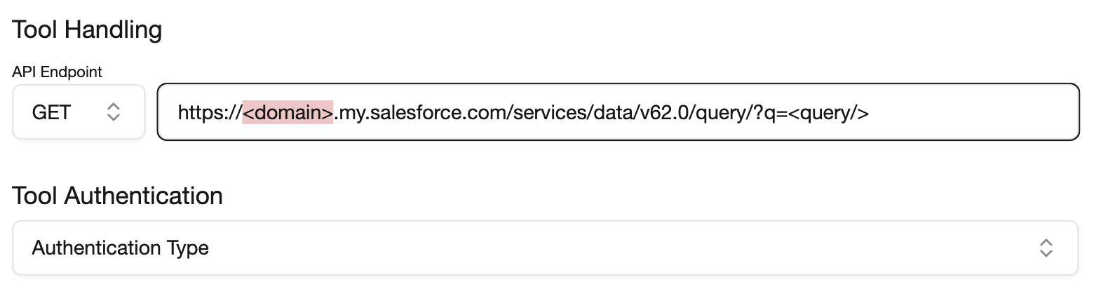 Salesforce before entering domain
