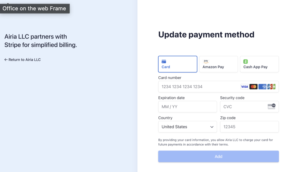 Set Autopay