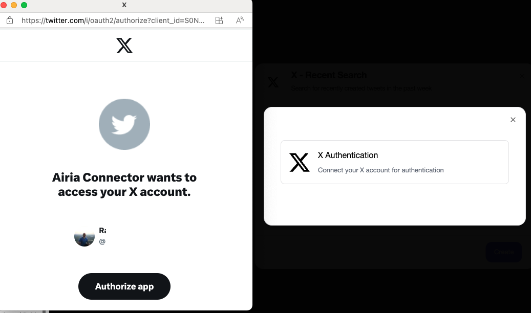X OAuth