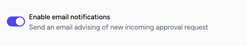 Email Notifications
