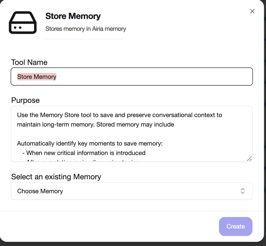 Load Memory Tool